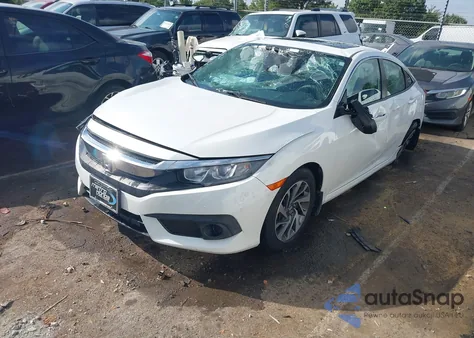 2017 Honda Civic Ex from USA, damaged, VIN 19XFC2F83HE031207